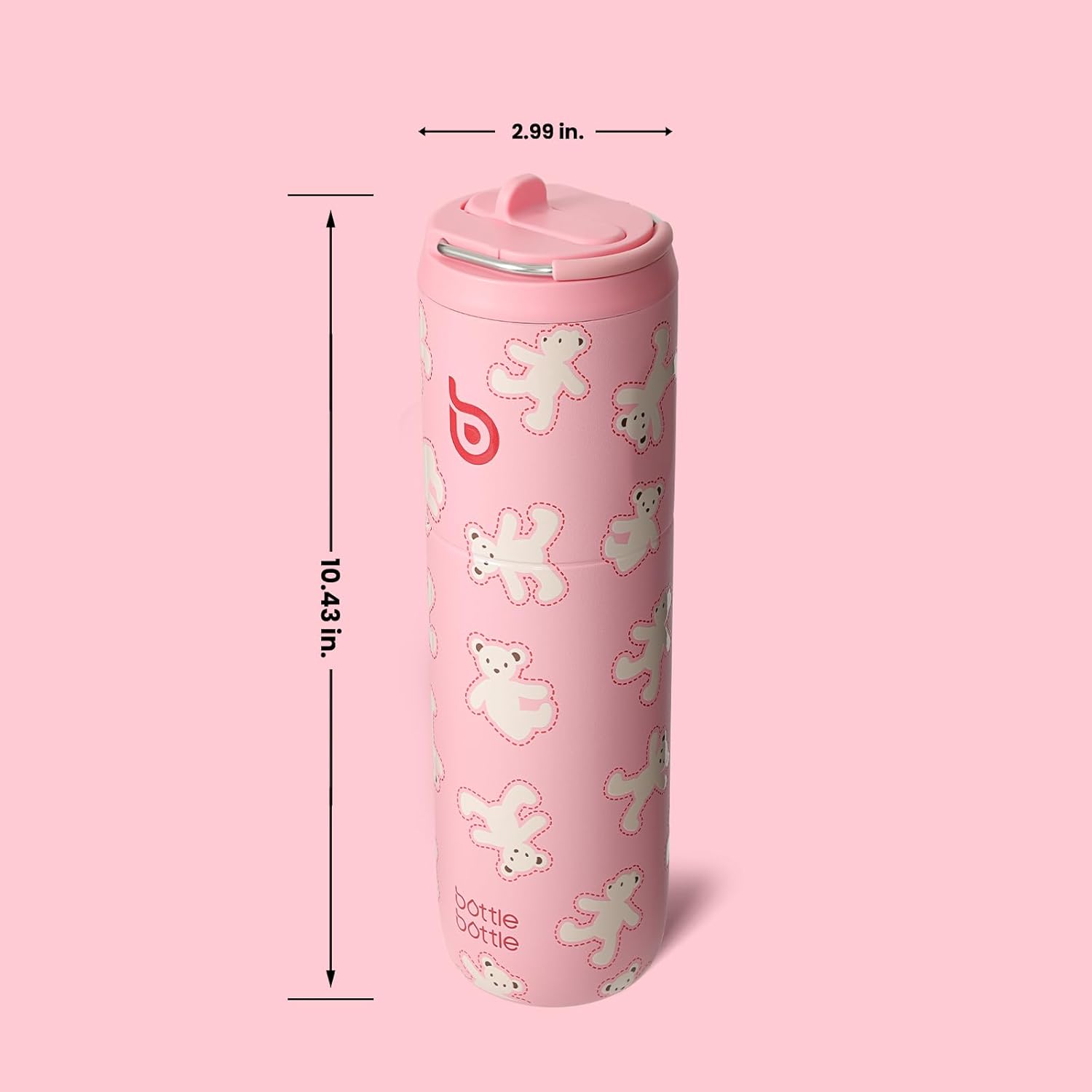 Insulated Bear Cookies Water Bottle™