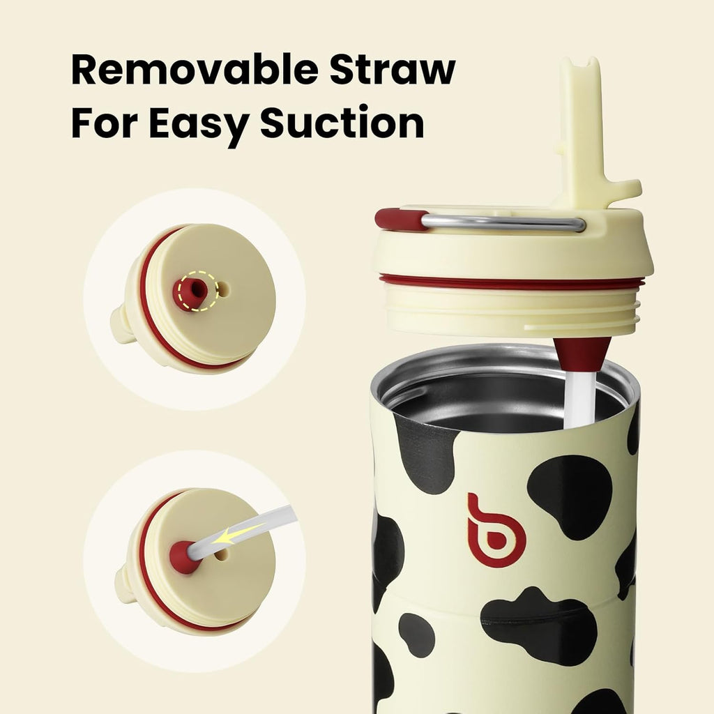 Chic Hydration Bottle with Straw™