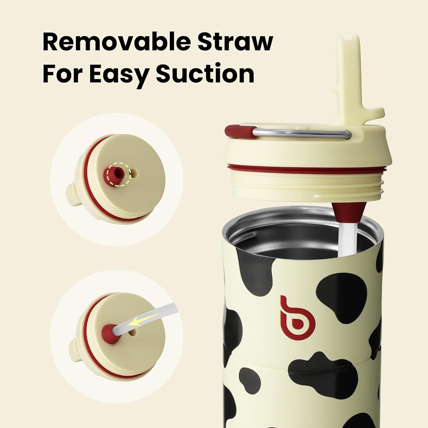 Chic Hydration Bottle with Straw™