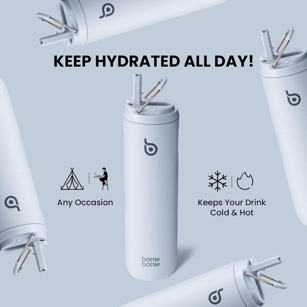 Bouteille Isotherme Élégante 24oz™