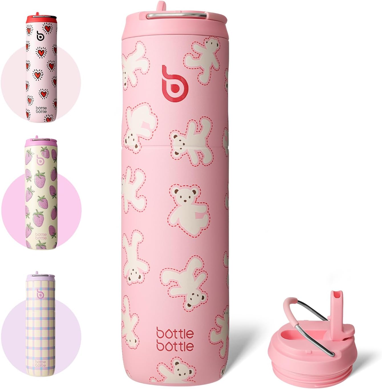 Insulated Bear Cookies Water Bottle™