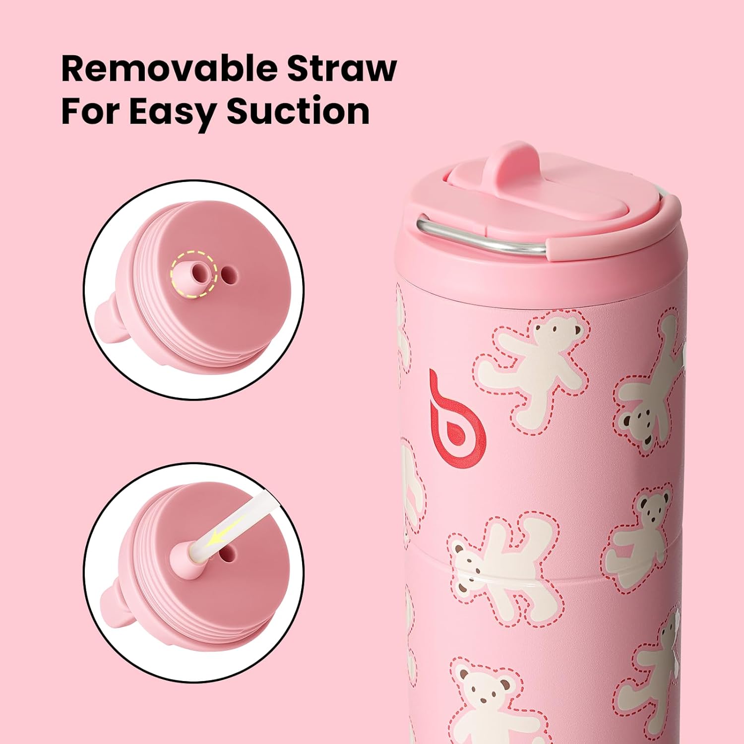 Insulated Bear Cookies Water Bottle™